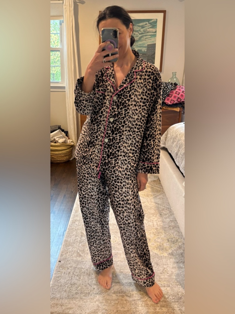 BedHead Flannel Animal Print Pajamas